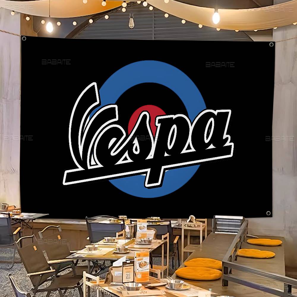 Commercial Banner Printing - V-Vespas Advanced Printing Commercial Advertising Flag