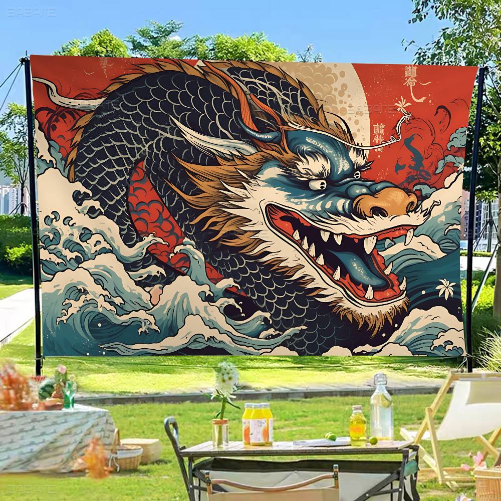 Commercial Banner Printing - Japanese Dragon Advanced Printing Commercial Advertising