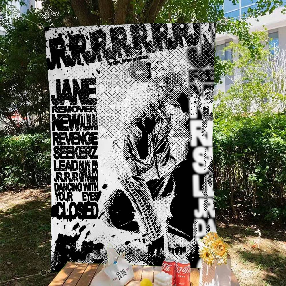 Commercial Banner Printing - Musician Jane Remover Ghostholding Advanced Printing