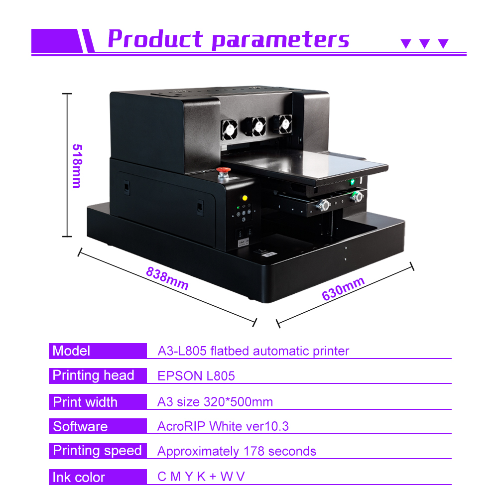 Commercial Digital Printing Machine - New Colorsun UV Printer Inkjet Printing