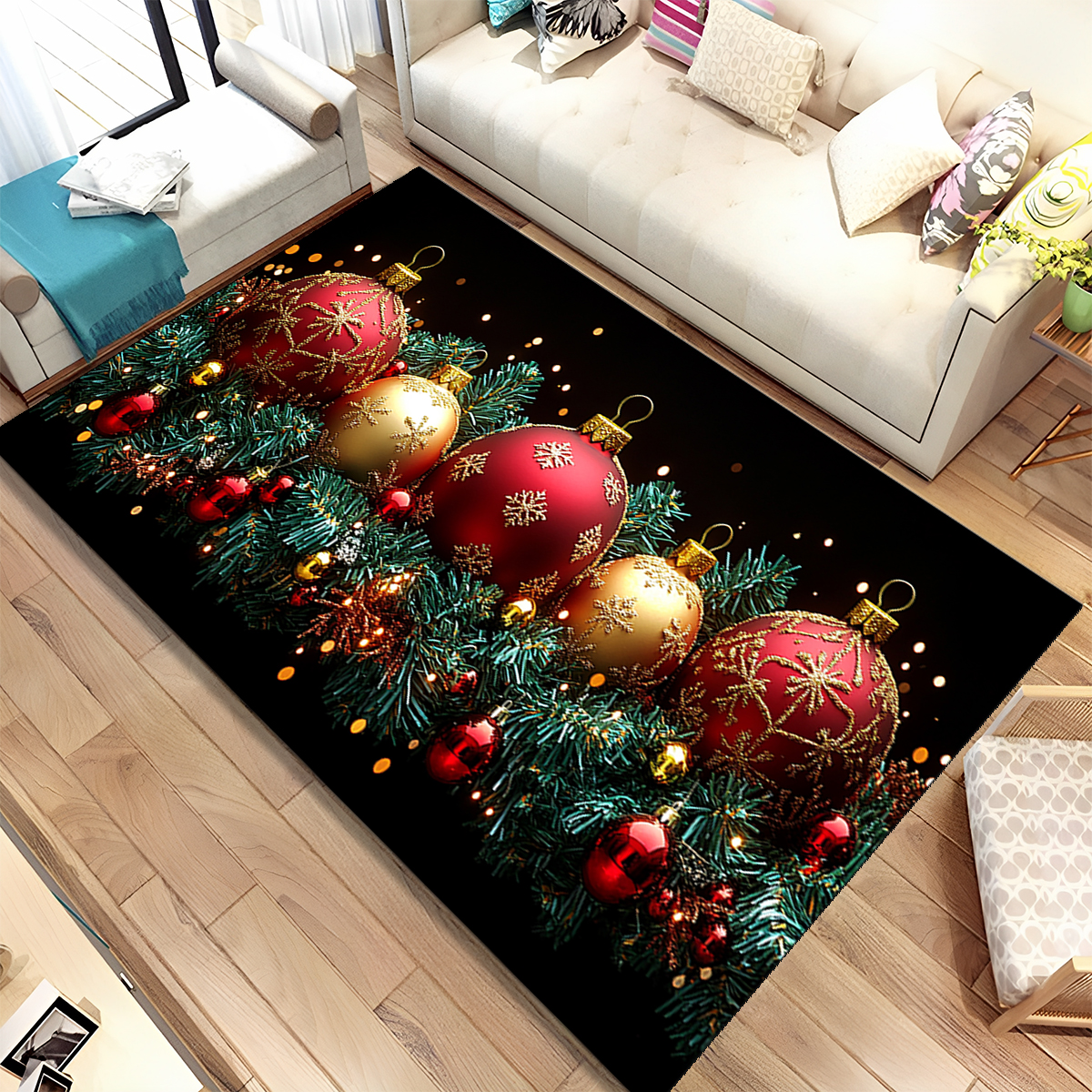 Cute Santa Claus Merry Christm - Commercial Printing For Sale ulasan dan harga