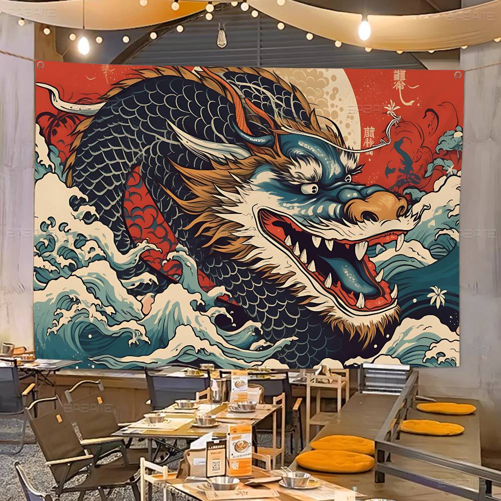 Japanese Dragon Advanced Print - Commercial Banner Printing ulasan dan harga
