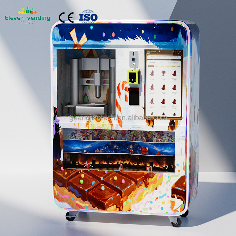 Automatic 3d Chocolate Making  - Commercial Digital Printing Machine ulasan dan harga