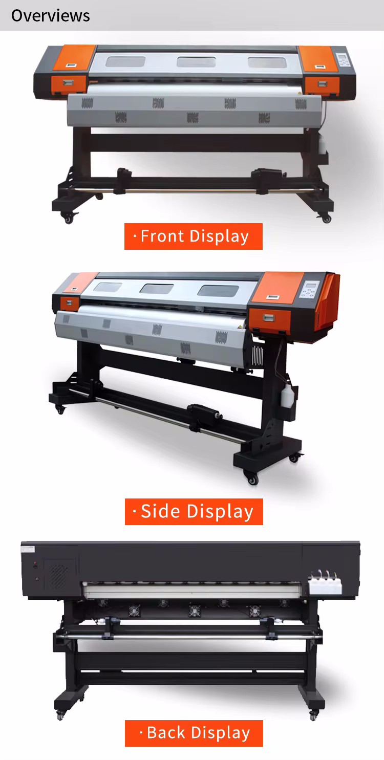 XP600 Eco Solvent Printer 1.6M - Commercial Banner Printing ulasan dan harga
