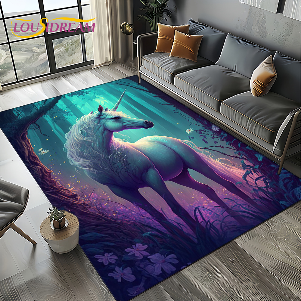 Unicorn Cartoon Cute 3D Dream  - Commercial Printing For Sale ulasan dan harga
