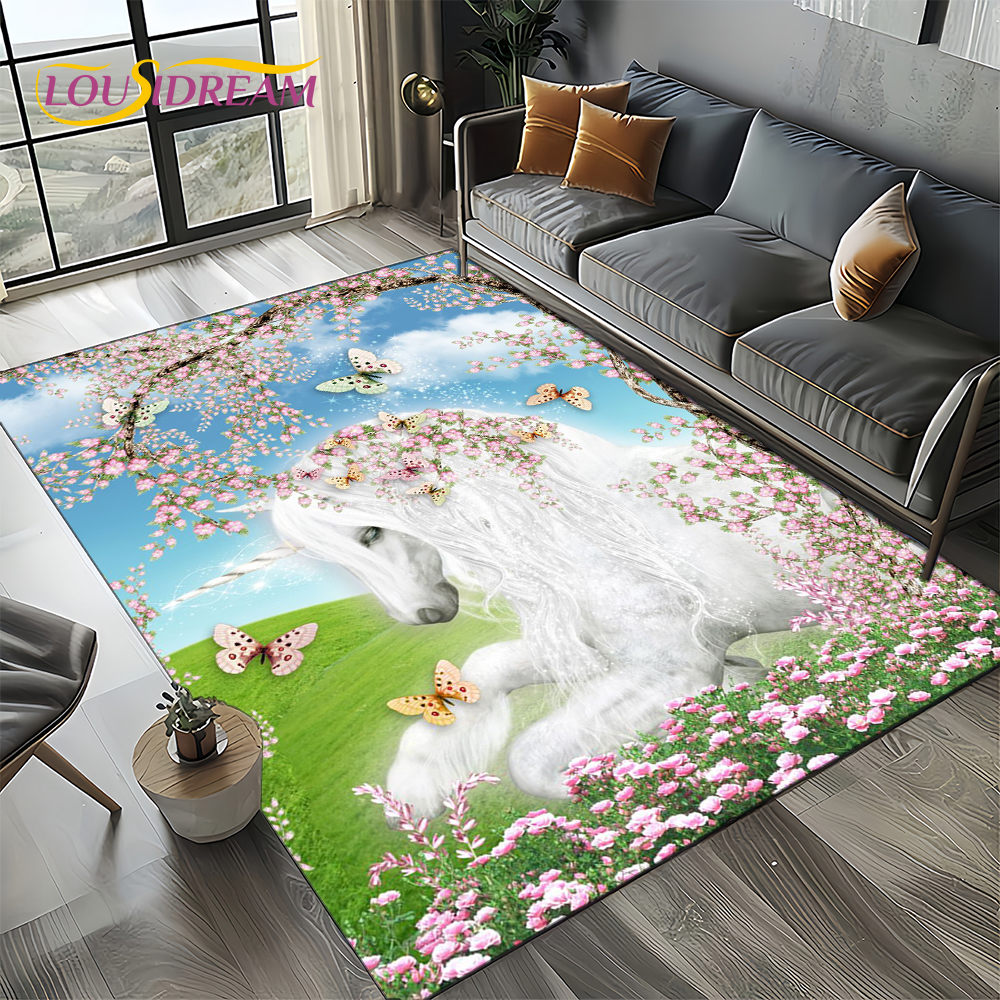 Unicorn Cartoon Cute 3D Dream  - Commercial Printing For Sale ulasan dan harga
